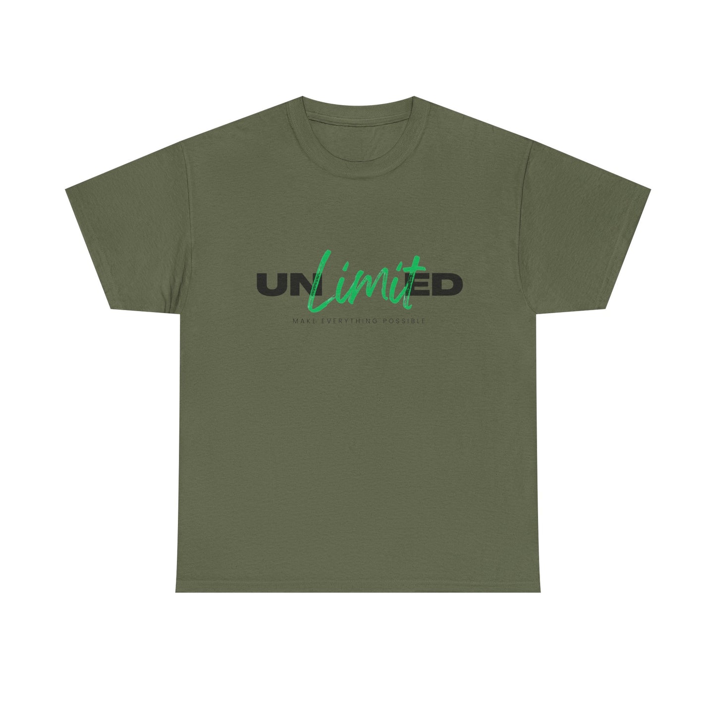 Unisex Cotton Tee - Unlimited Make Everything Possible Tee