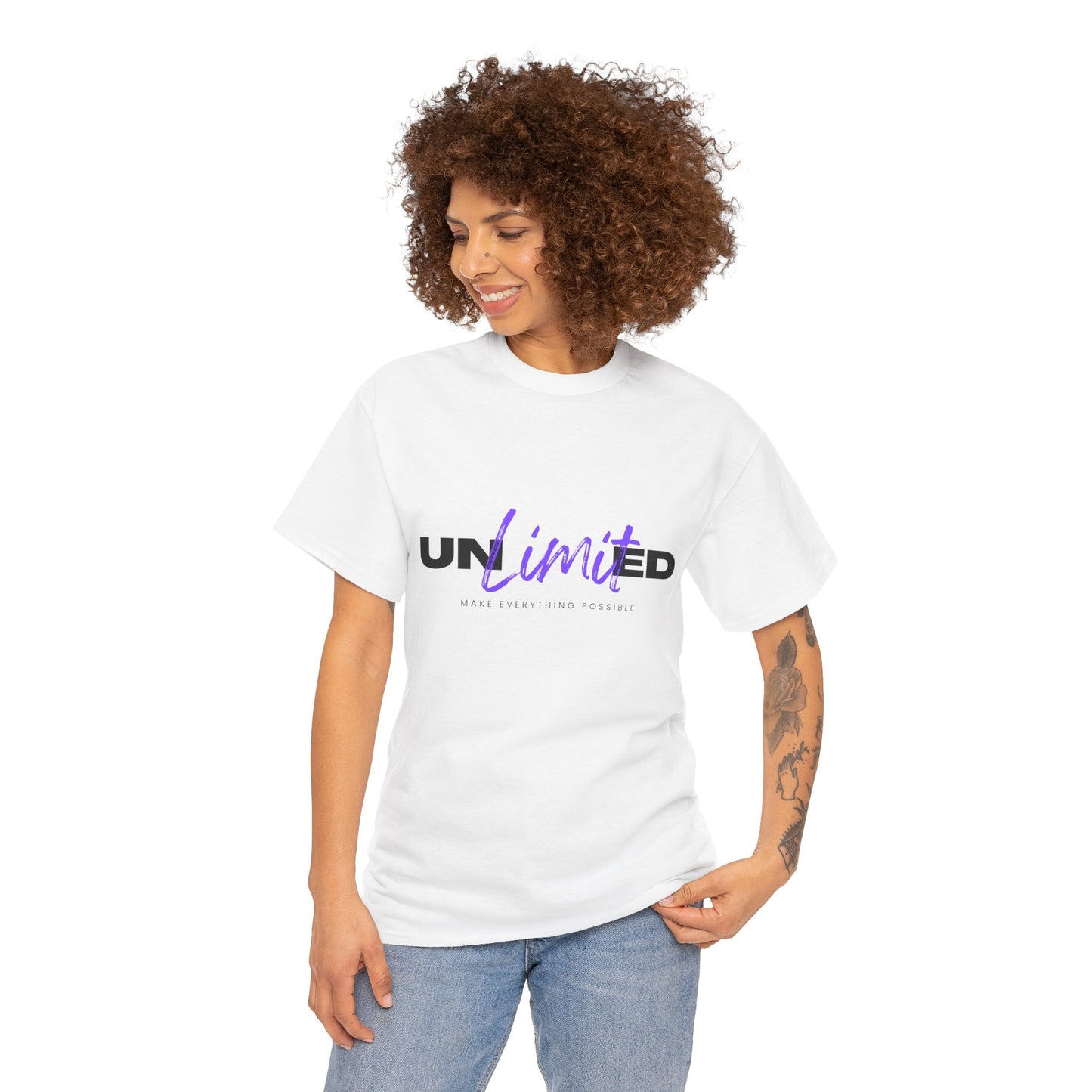 Unlimited Vibe Unisex Cotton Tee | Casual Wear, Gift for Friends, Motivational Shirt, Summer Style, Birthday Gift