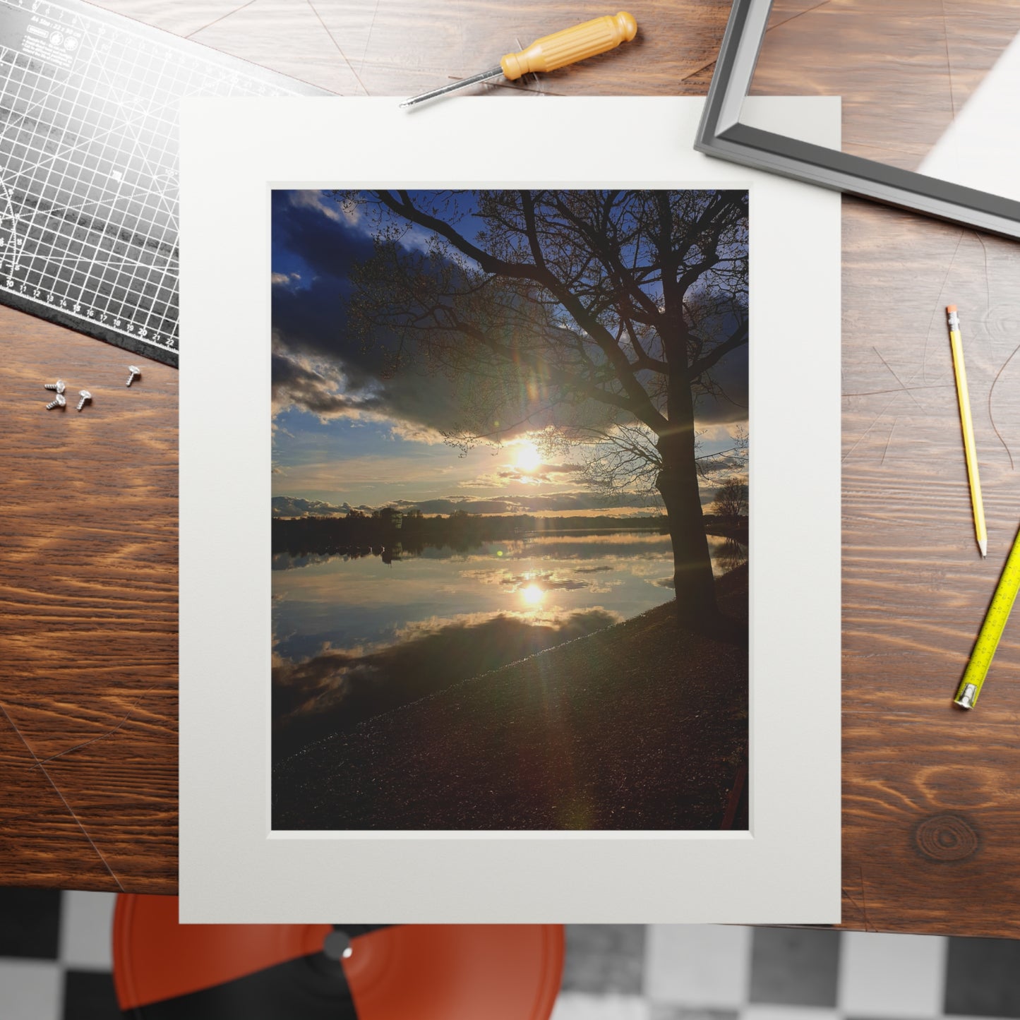 Fine Art Prints - Scottish Sunset Reflections