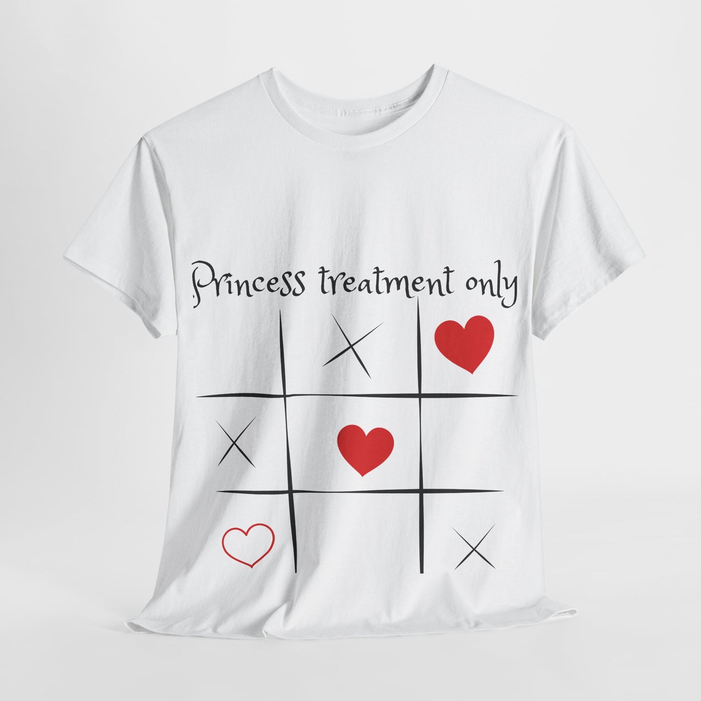Princess Treatment Unisex Heavy Cotton Tee - Fun & Playful Graphic Shirt