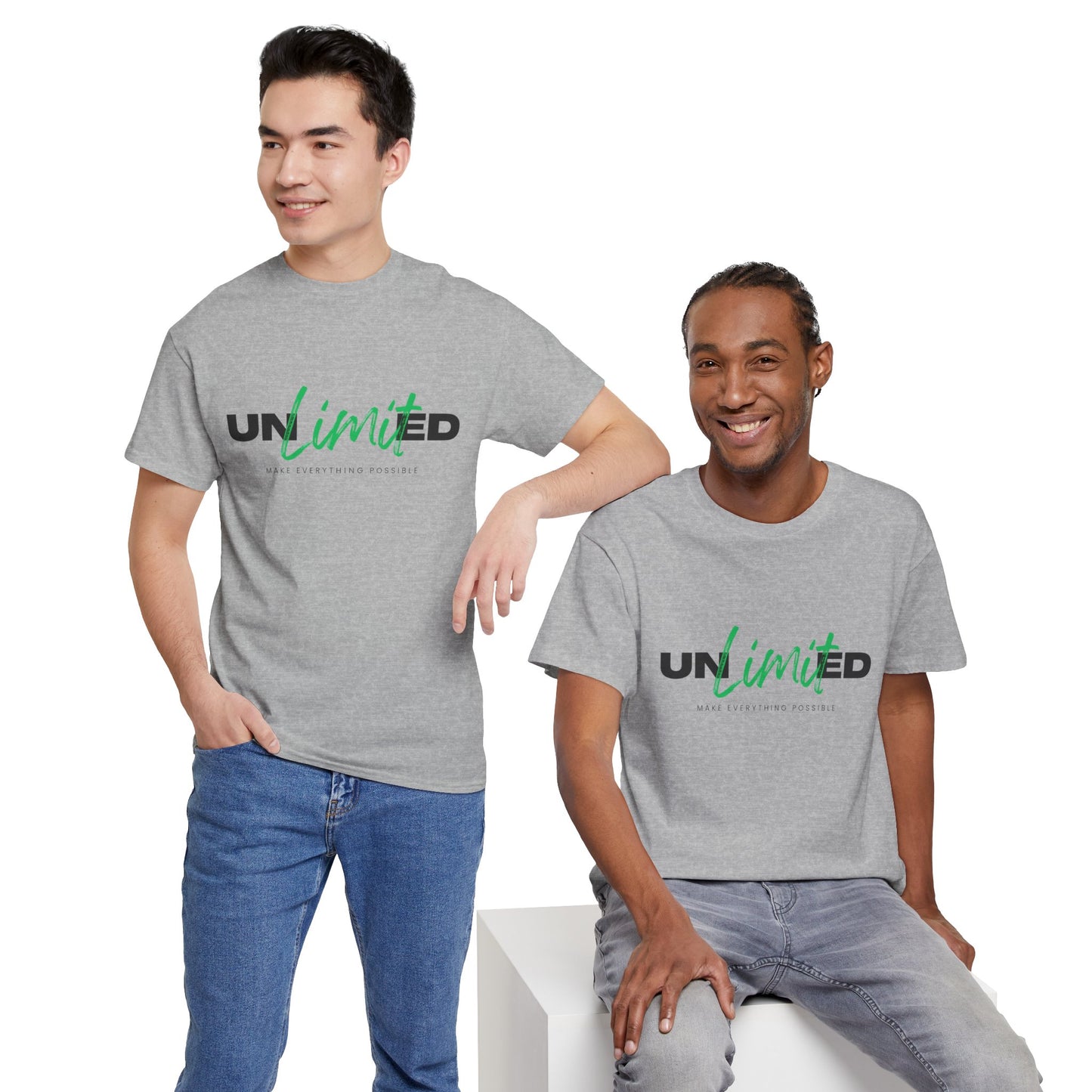 Unisex Cotton Tee - Unlimited Make Everything Possible Tee