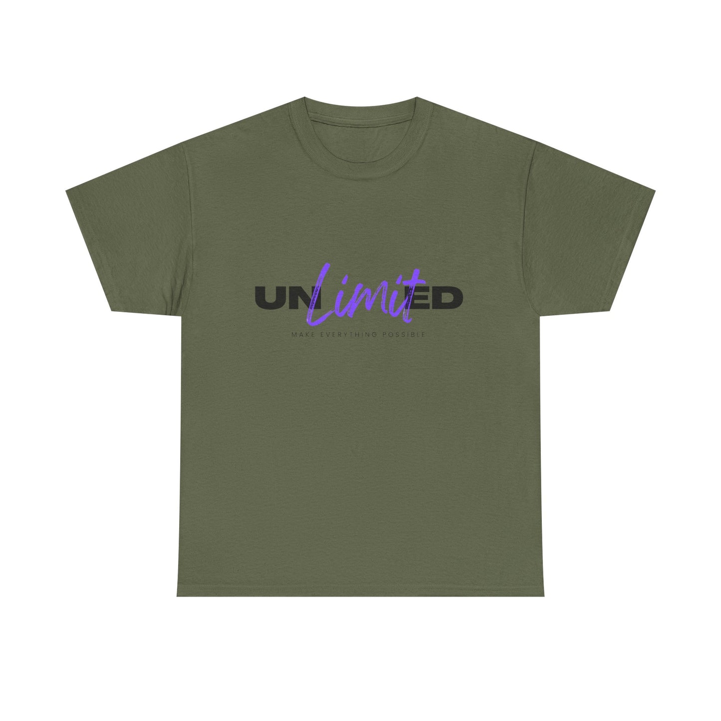 Unlimited Vibe Unisex Cotton Tee | Casual Wear, Gift for Friends, Motivational Shirt, Summer Style, Birthday Gift