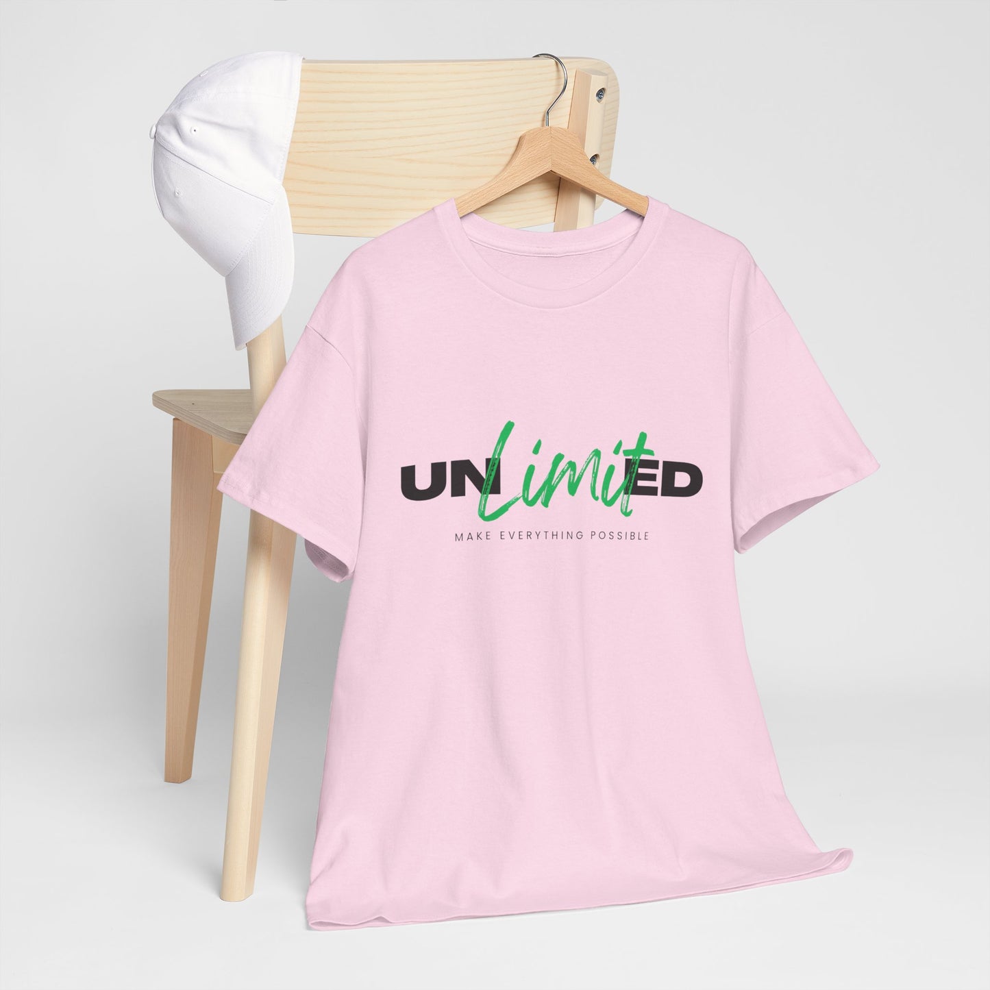 Unisex Cotton Tee - Unlimited Make Everything Possible Tee