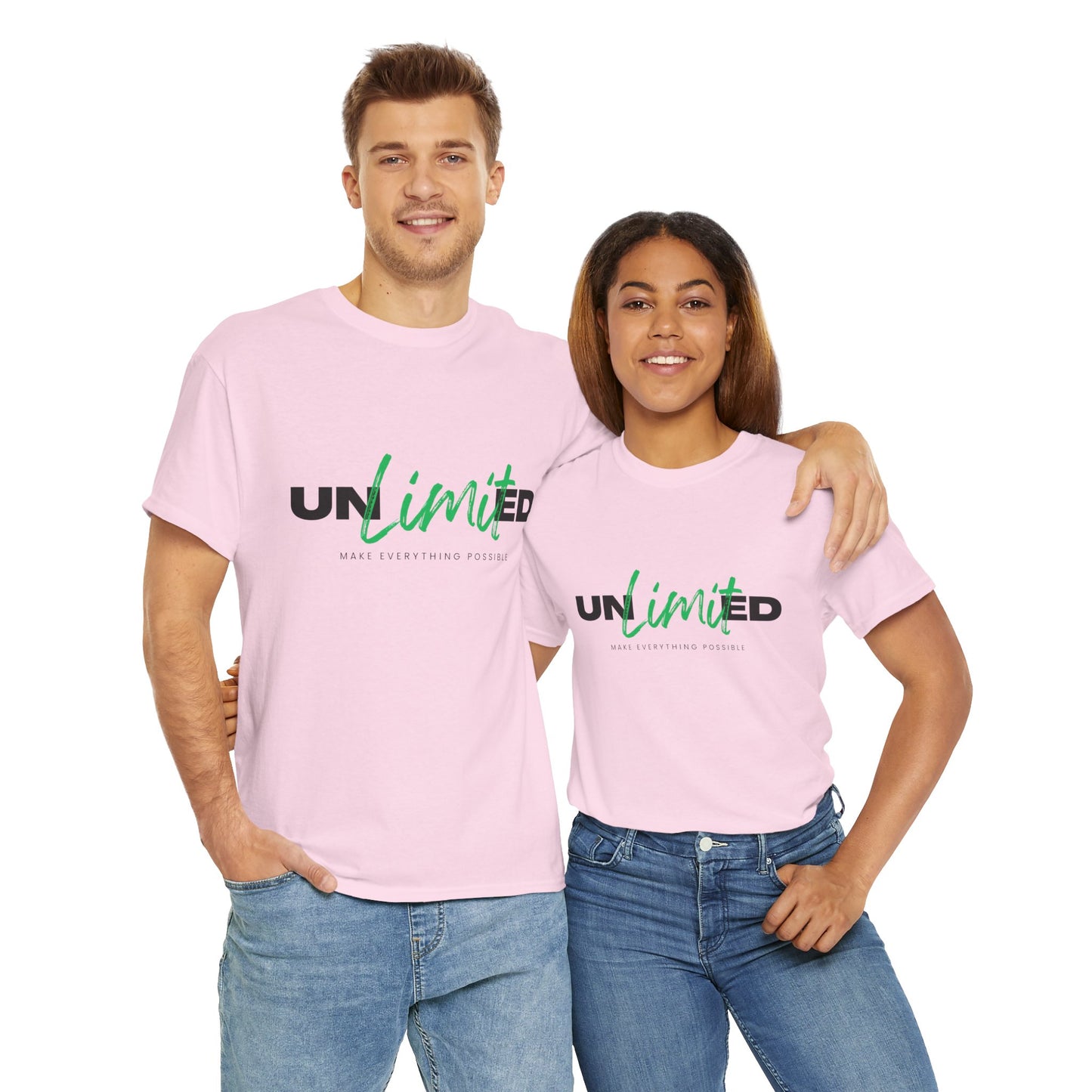Unisex Cotton Tee - Unlimited Make Everything Possible Tee