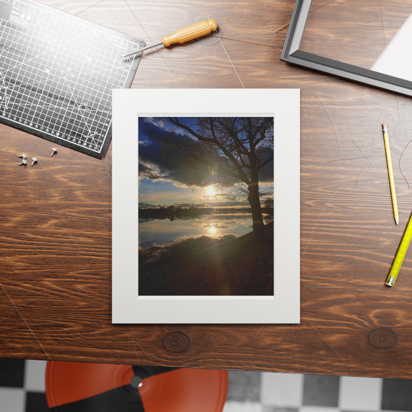 Fine Art Prints - Scottish Sunset Reflections