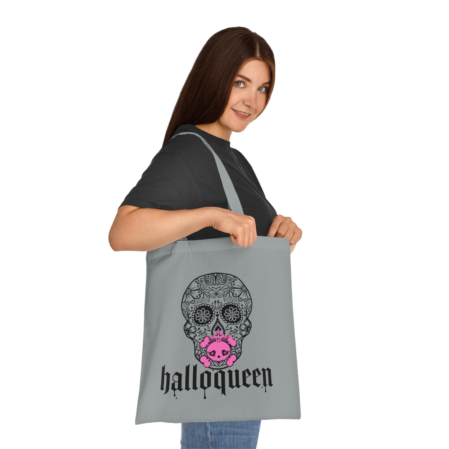 Cotton Tote HalloQueen Vibes