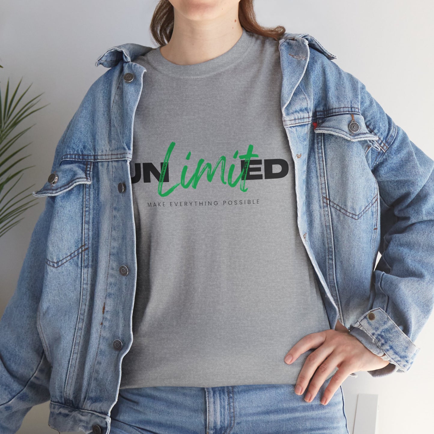 Unisex Cotton Tee - Unlimited Make Everything Possible Tee