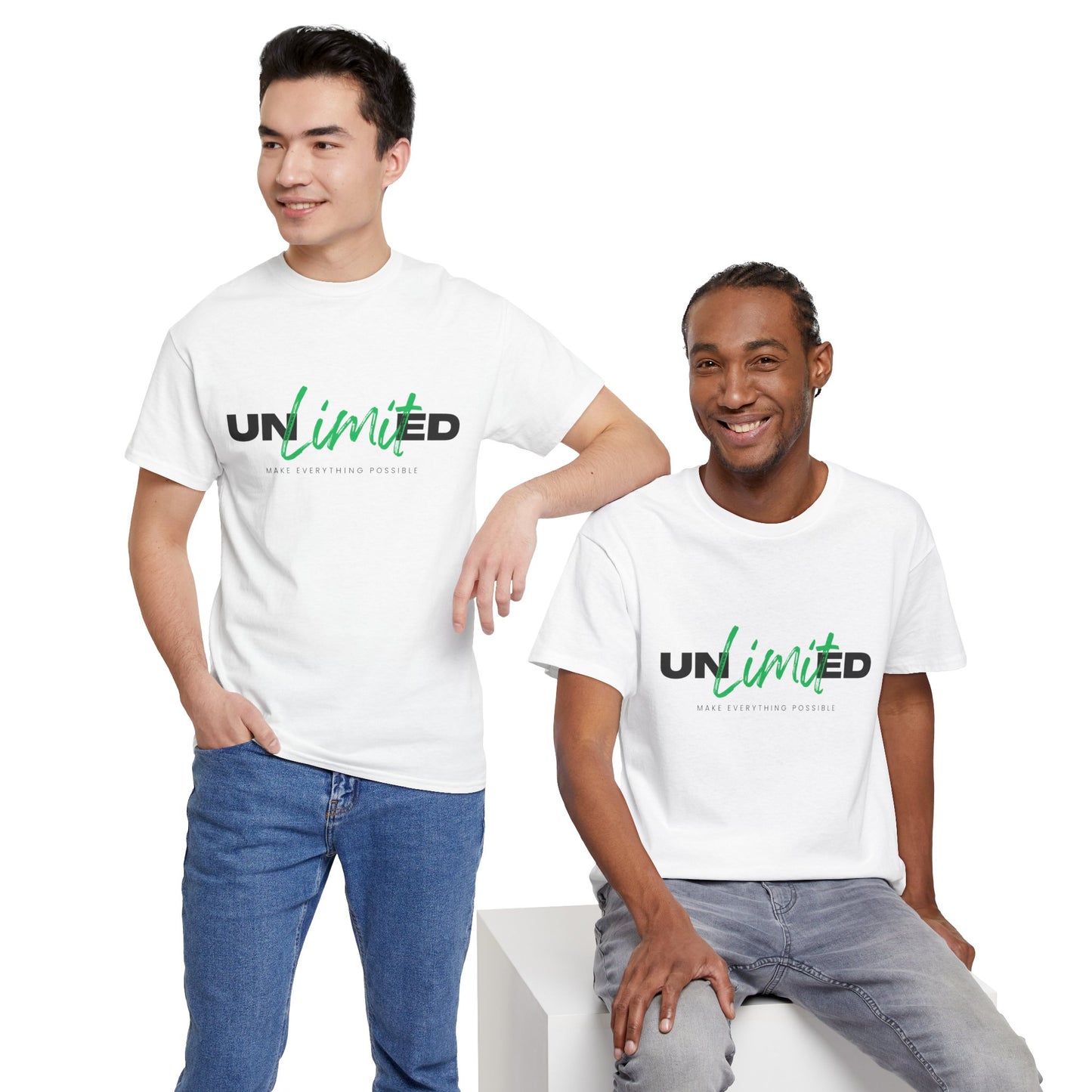 Unisex Cotton Tee - Unlimited Make Everything Possible Tee