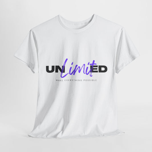 Unlimited Vibe Unisex Cotton Tee | Casual Wear, Gift for Friends, Motivational Shirt, Summer Style, Birthday Gift