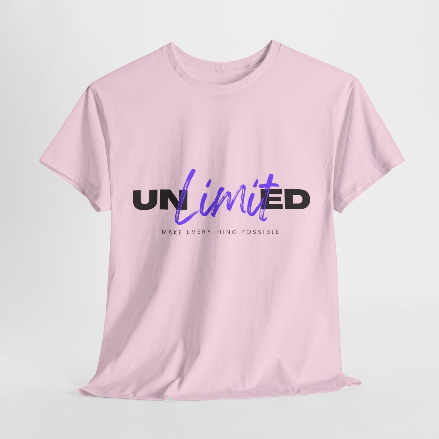 Unlimited Vibe Unisex Cotton Tee | Casual Wear, Gift for Friends, Motivational Shirt, Summer Style, Birthday Gift