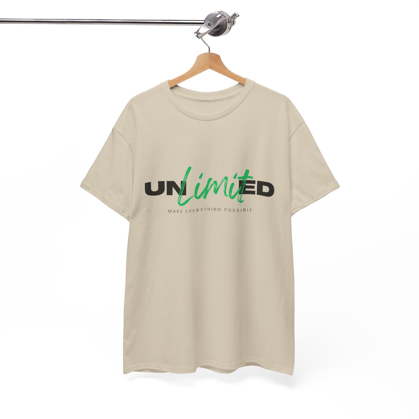 Unisex Cotton Tee - Unlimited Make Everything Possible Tee