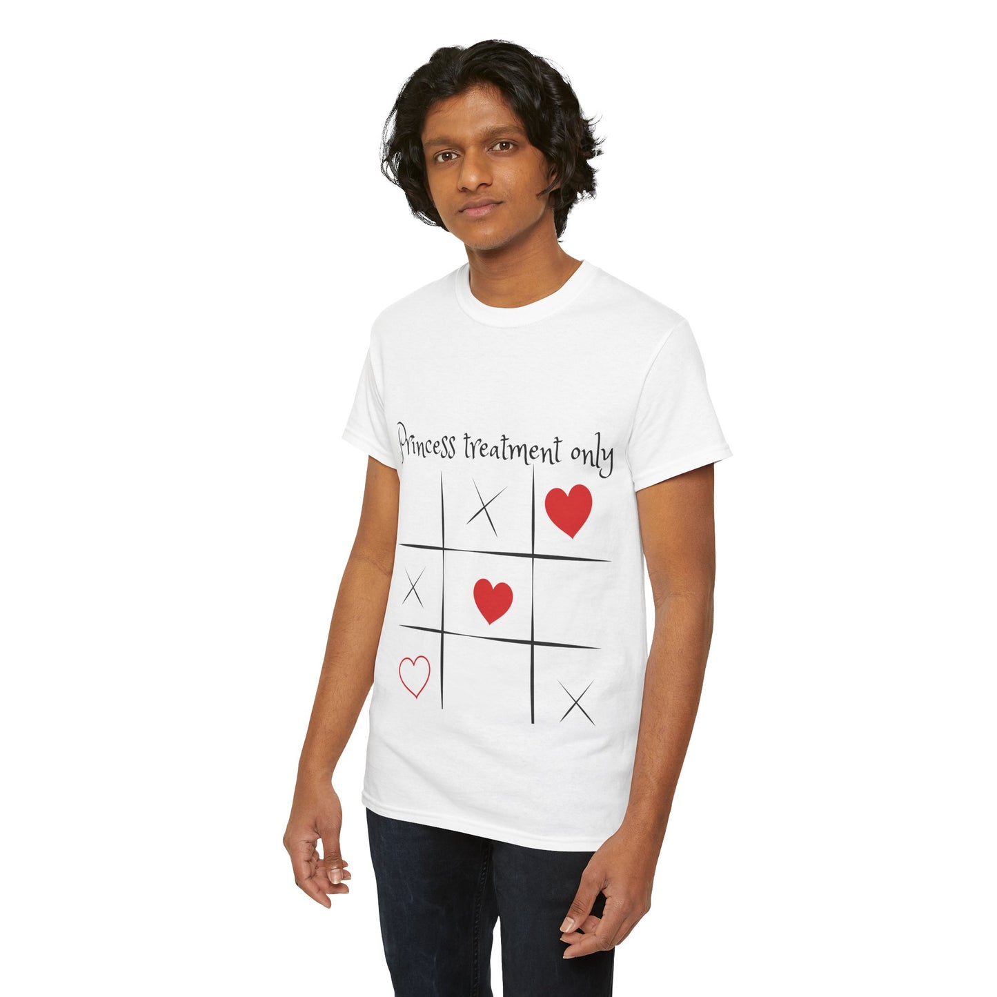 Princess Treatment Unisex Heavy Cotton Tee - Fun & Playful Graphic Shirt