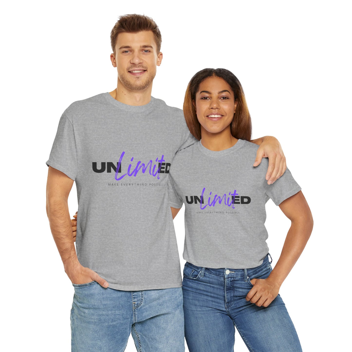 Unlimited Vibe Unisex Cotton Tee | Casual Wear, Gift for Friends, Motivational Shirt, Summer Style, Birthday Gift