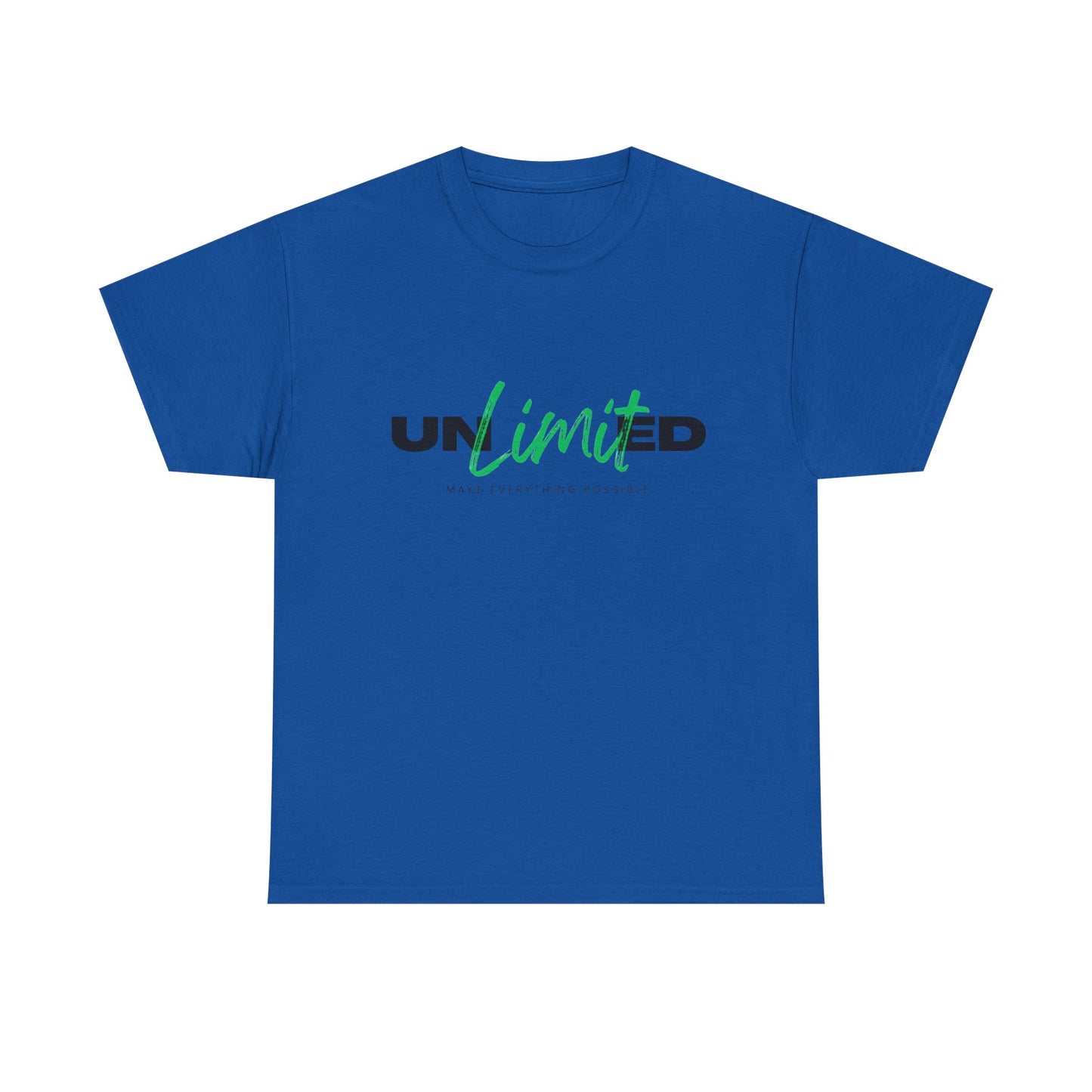 Unisex Cotton Tee - Unlimited Make Everything Possible Tee
