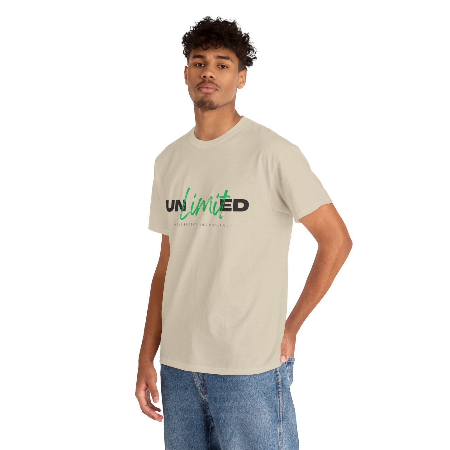 Unisex Cotton Tee - Unlimited Make Everything Possible Tee