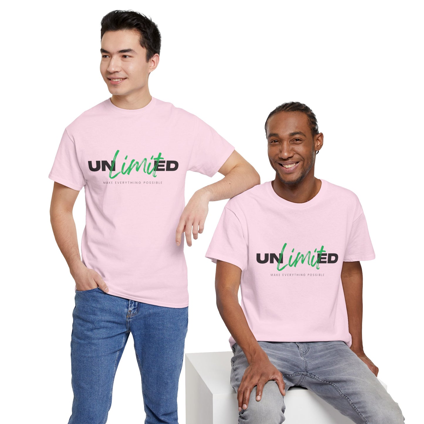 Unisex Cotton Tee - Unlimited Make Everything Possible Tee
