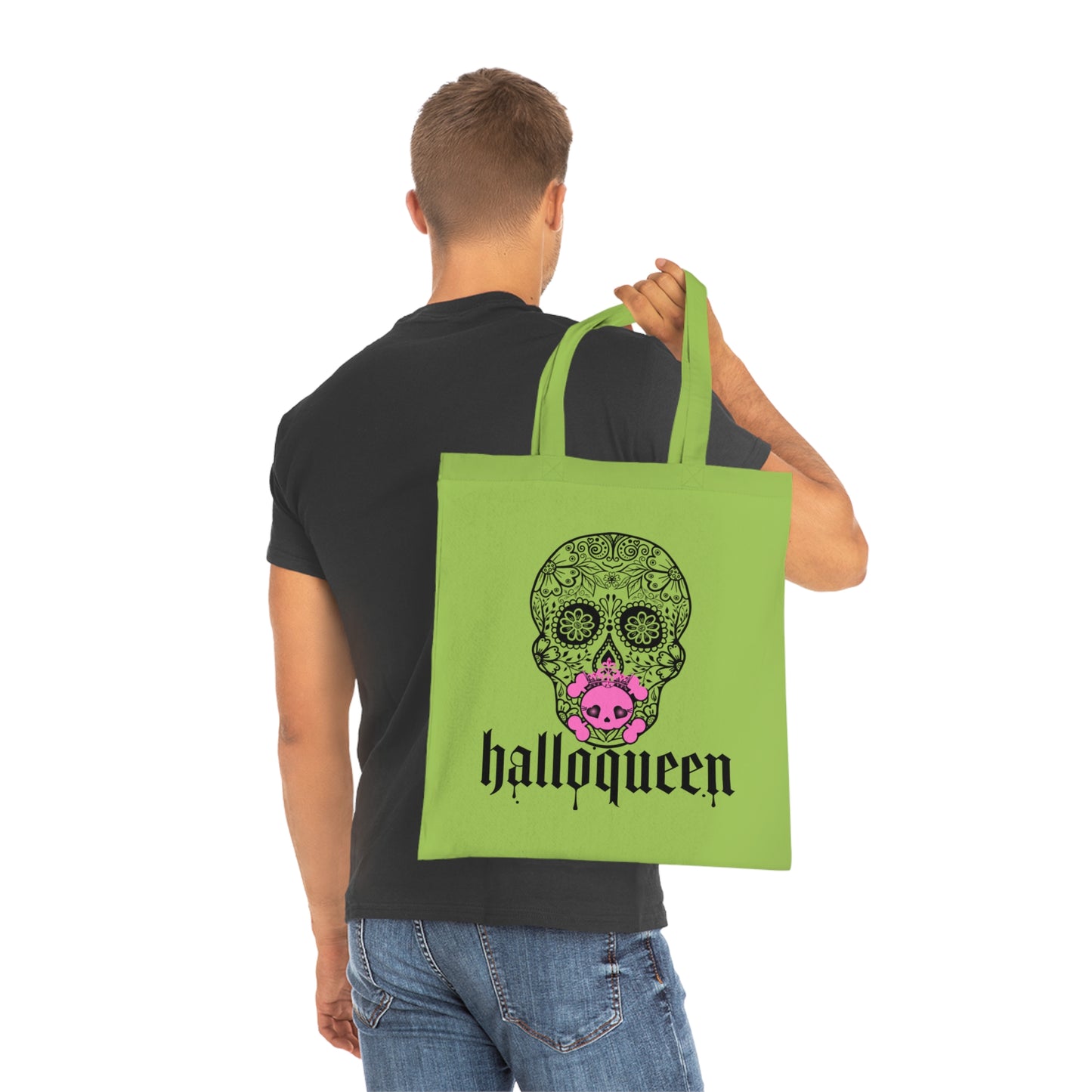 Cotton Tote HalloQueen Vibes