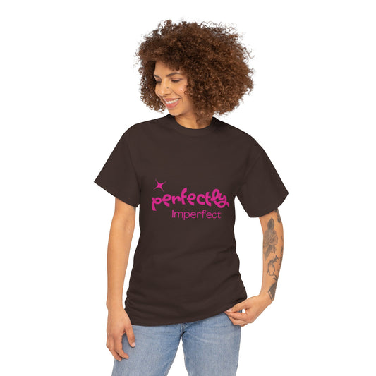 Perfectly Imperfect Unisex Heavy Cotton Tee