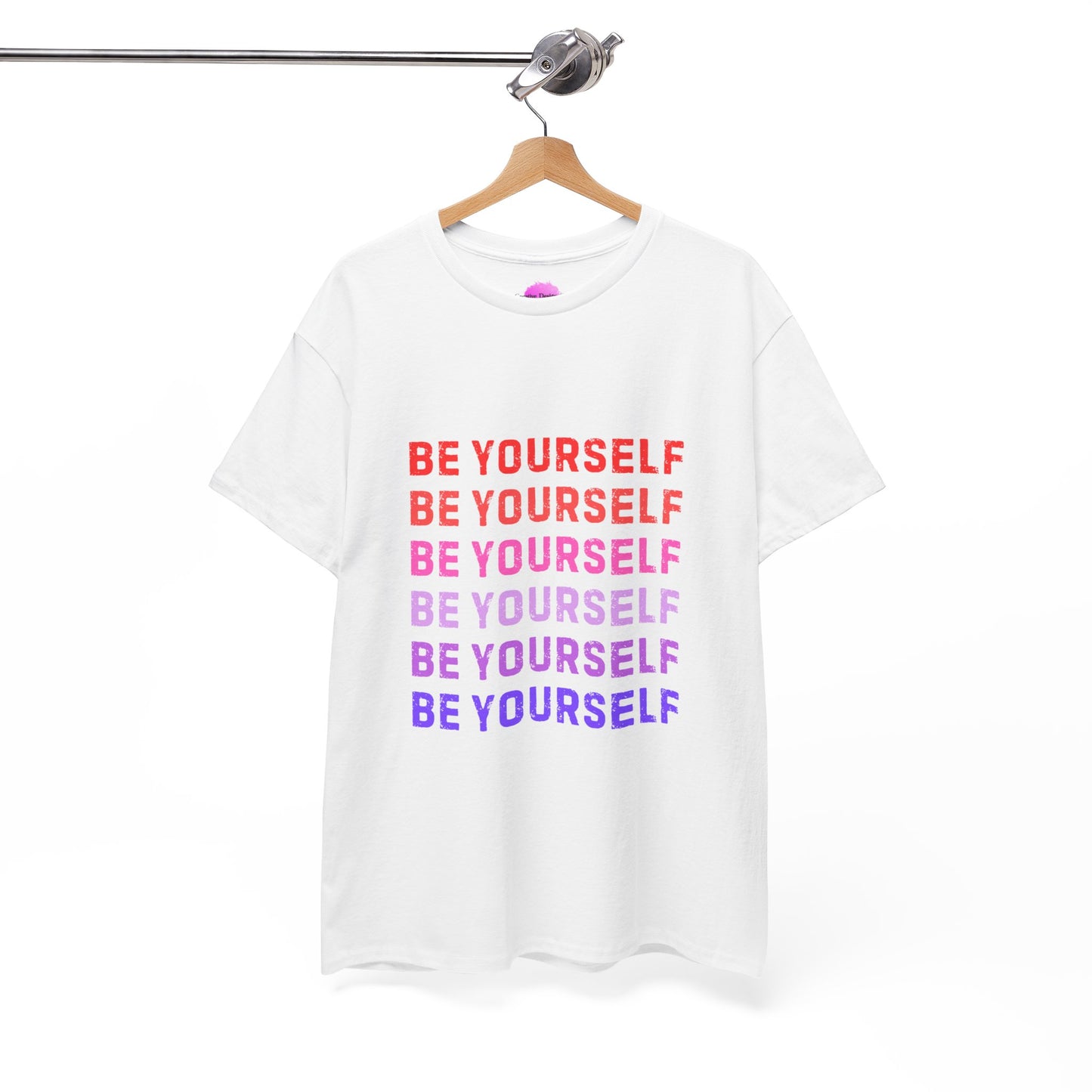 Bold Unisex Tee - Be Yourself Graphic Design
