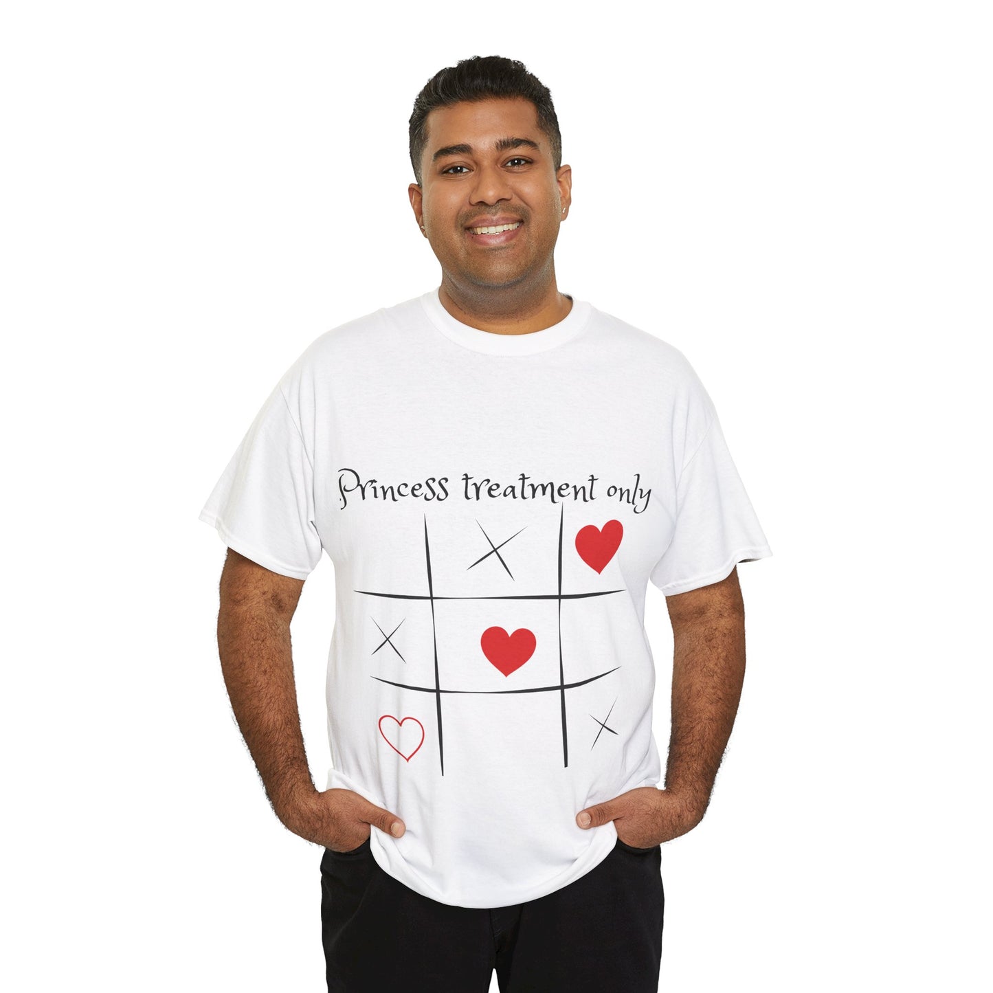 Princess Treatment Unisex Heavy Cotton Tee - Fun & Playful Graphic Shirt