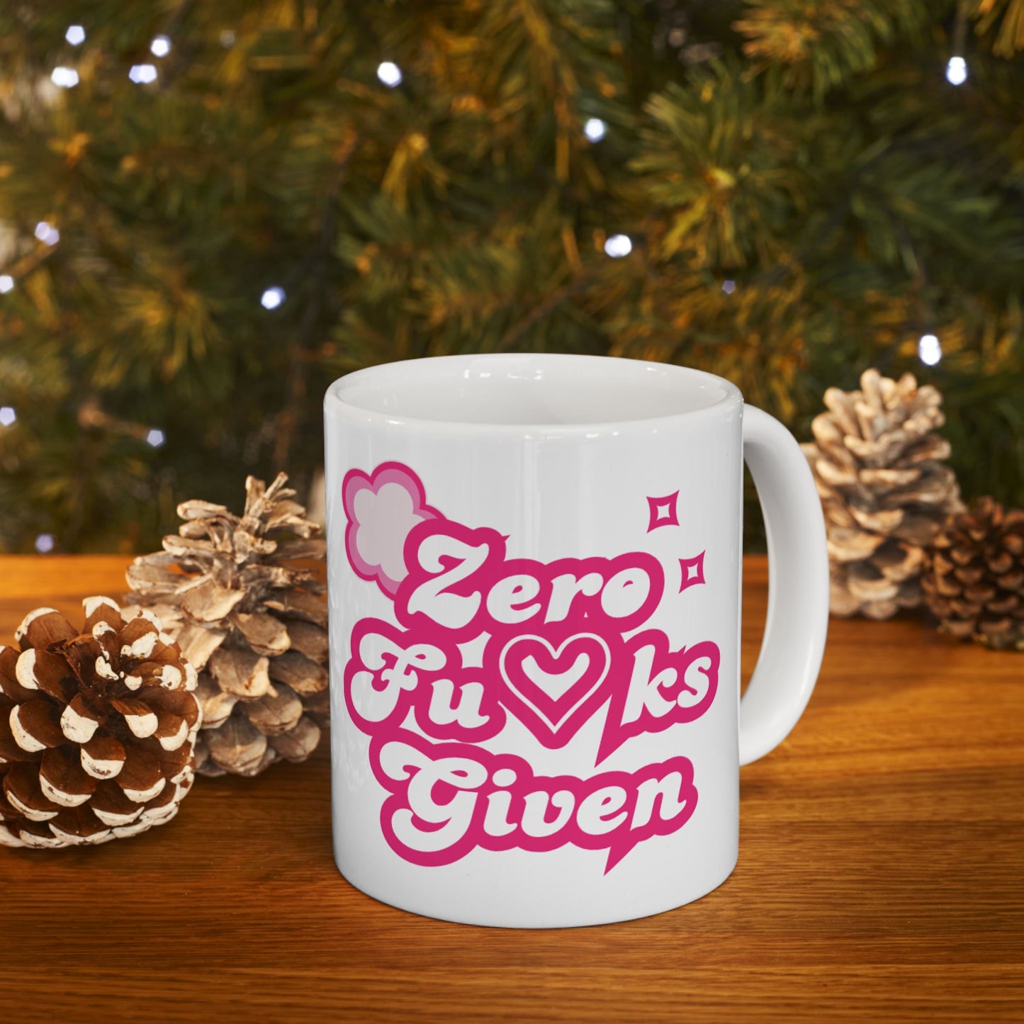 Mug - Zero F*cks Given Bold Self Love Ceramic Mug