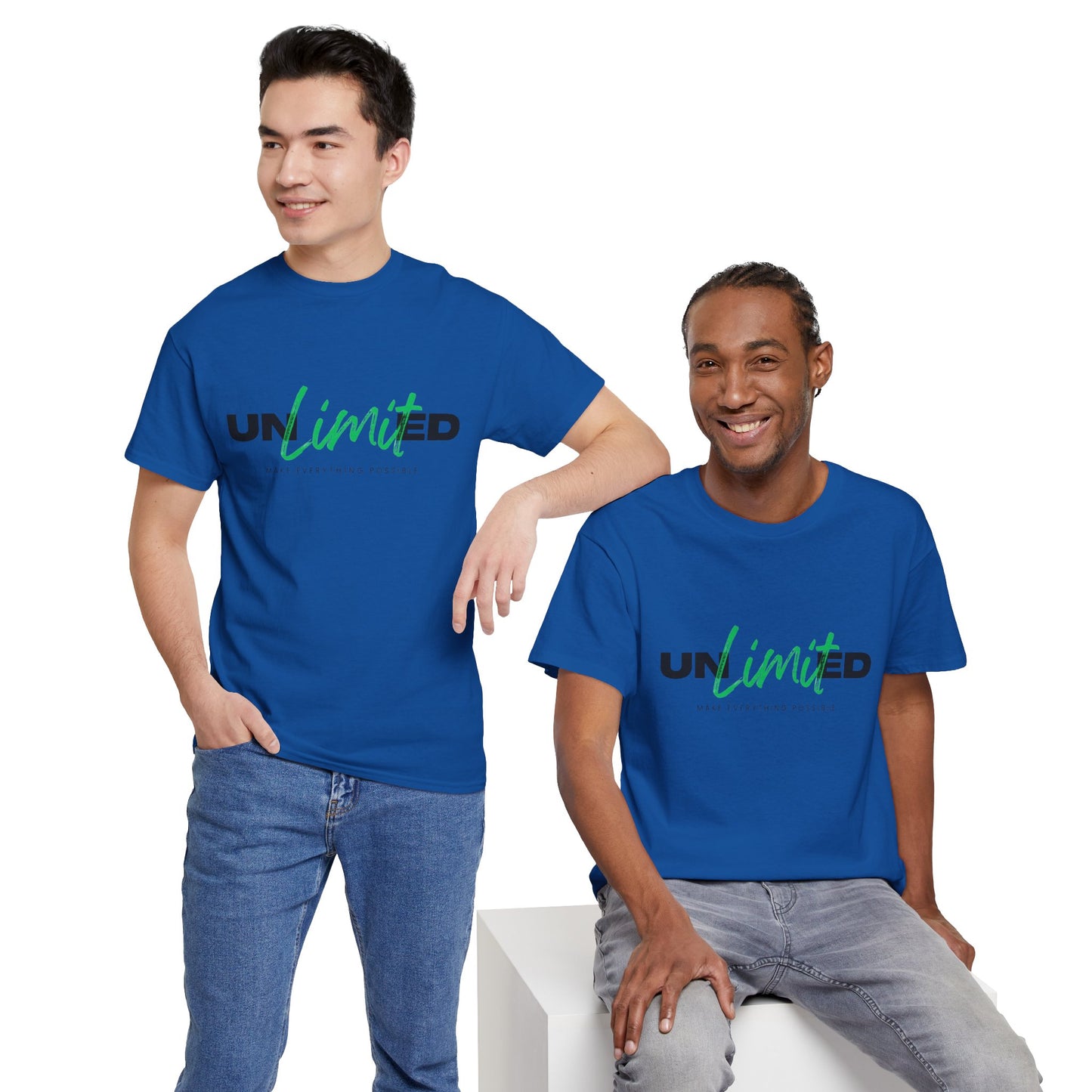 Unisex Cotton Tee - Unlimited Make Everything Possible Tee