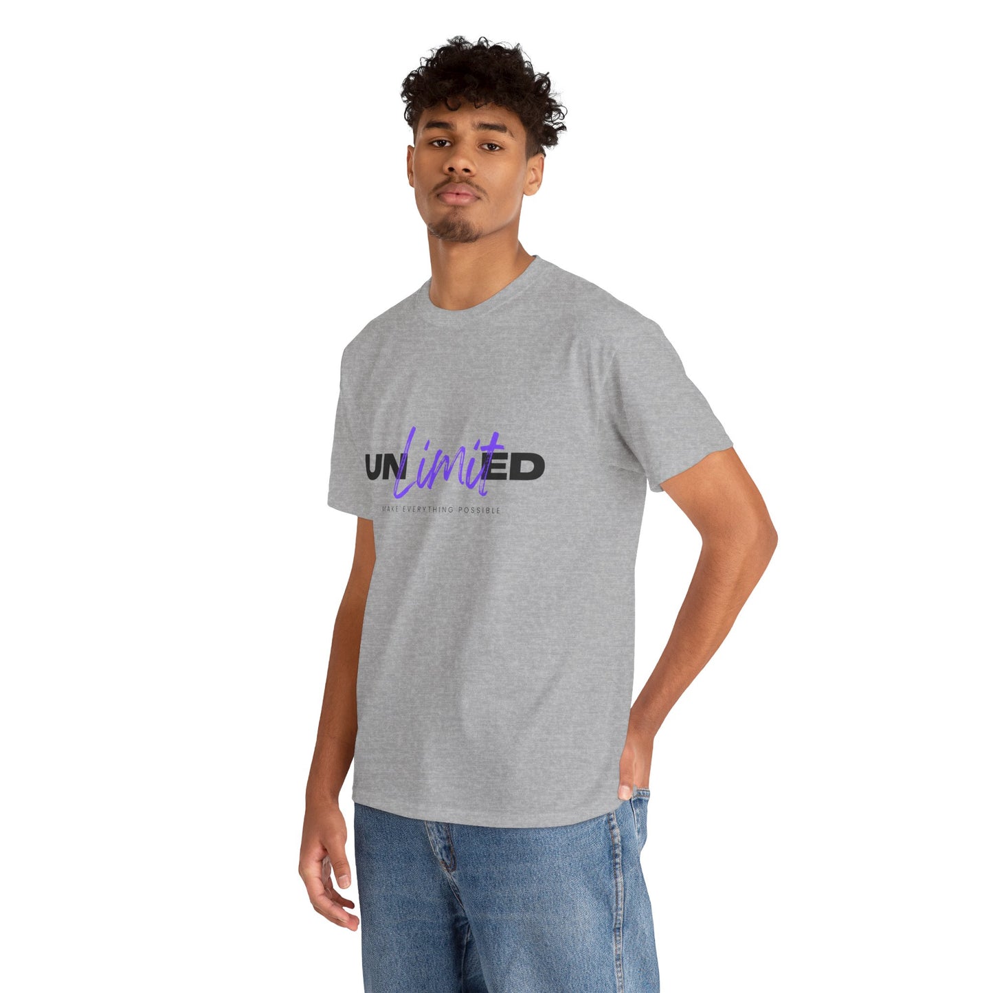 Unlimited Vibe Unisex Cotton Tee | Casual Wear, Gift for Friends, Motivational Shirt, Summer Style, Birthday Gift