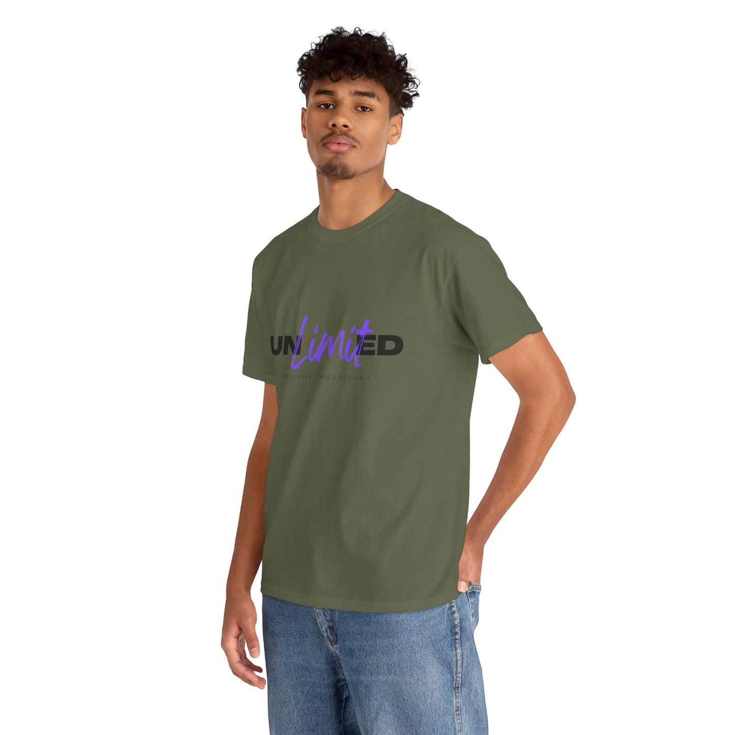 Unlimited Vibe Unisex Cotton Tee | Casual Wear, Gift for Friends, Motivational Shirt, Summer Style, Birthday Gift