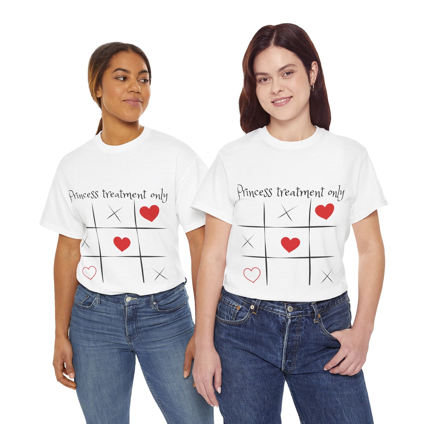 Princess Treatment Unisex Heavy Cotton Tee - Fun & Playful Graphic Shirt
