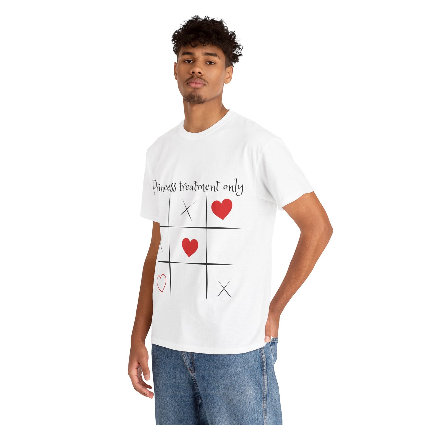 Princess Treatment Unisex Heavy Cotton Tee - Fun & Playful Graphic Shirt