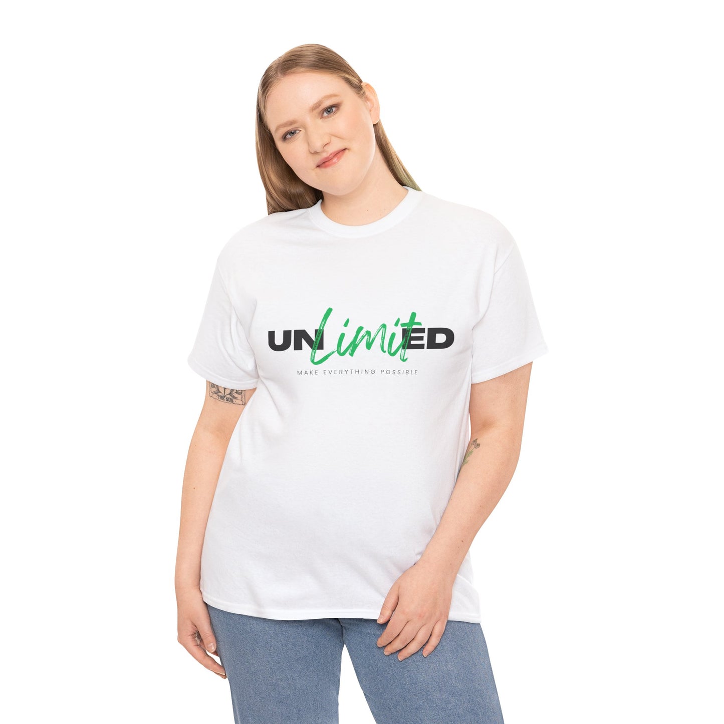 Unisex Cotton Tee - Unlimited Make Everything Possible Tee