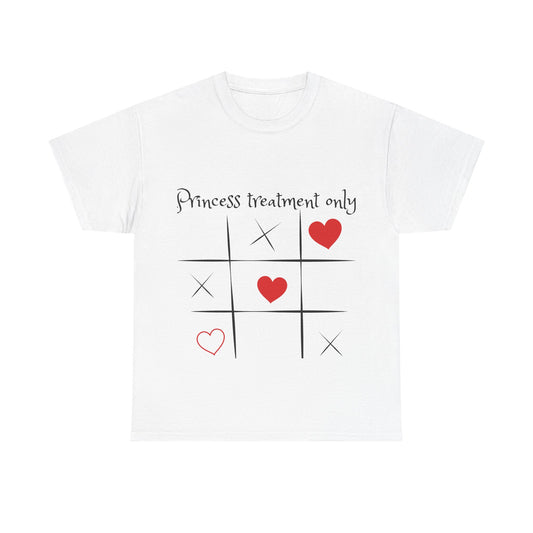 Princess Treatment Unisex Heavy Cotton Tee - Fun & Playful Graphic Shirt