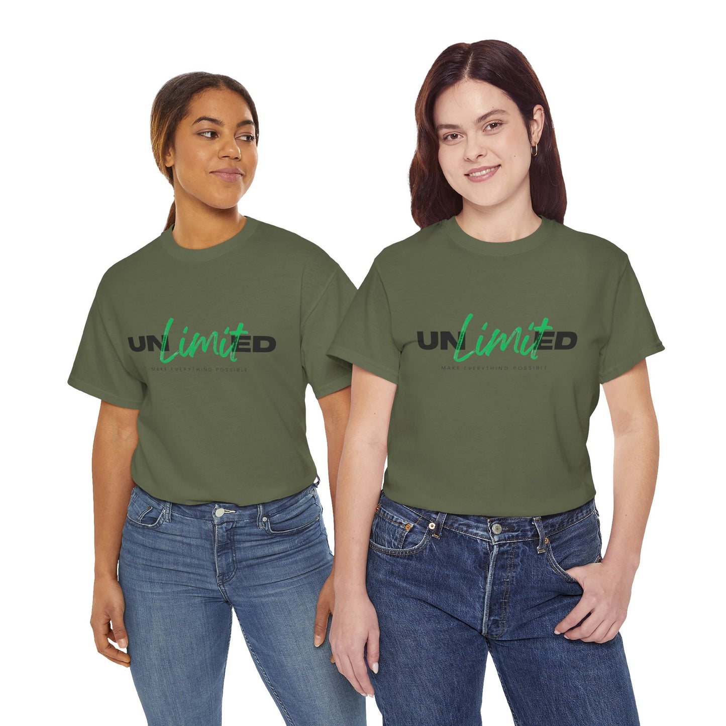 Unisex Cotton Tee - Unlimited Make Everything Possible Tee