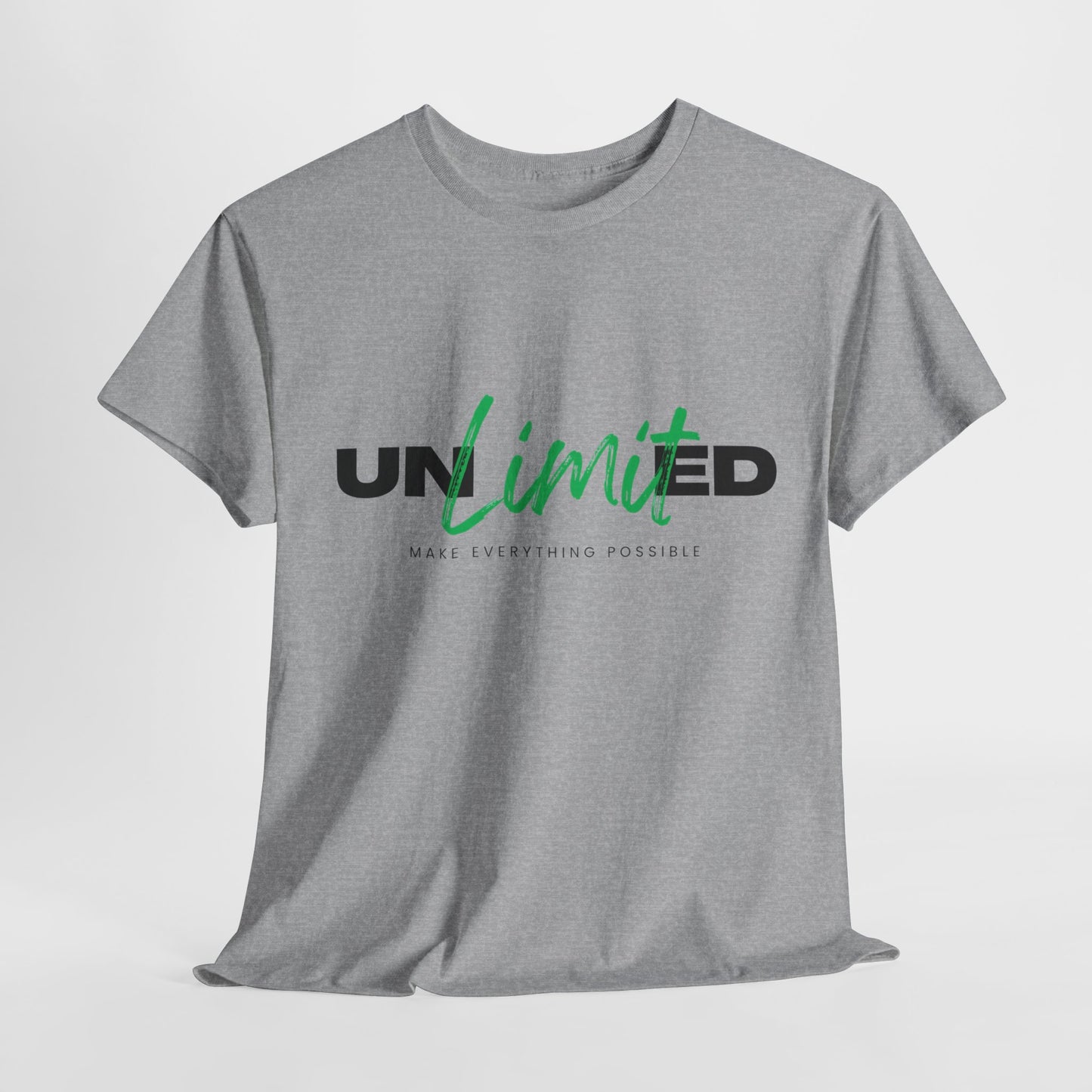 Unisex Cotton Tee - Unlimited Make Everything Possible Tee