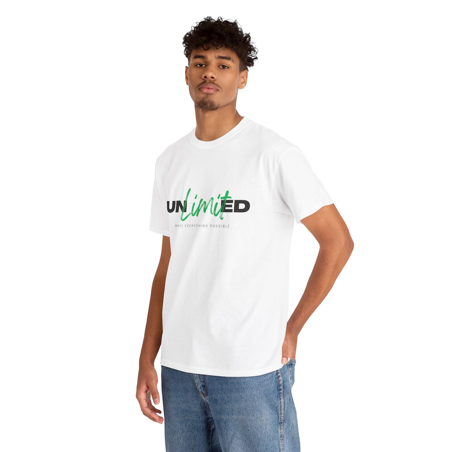 Unisex Cotton Tee - Unlimited Make Everything Possible Tee