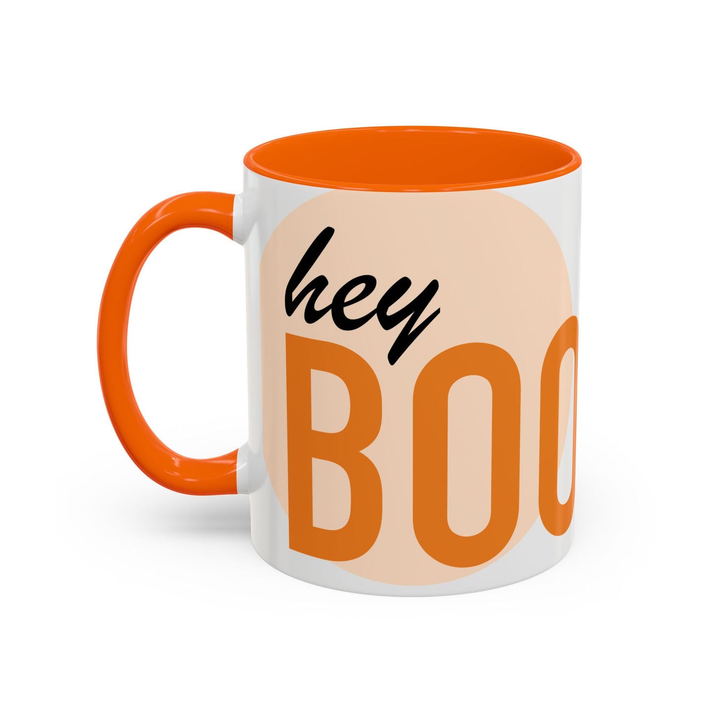 Mug - Hey BOO Halloween Accent Coffee Mug (11, 15oz)