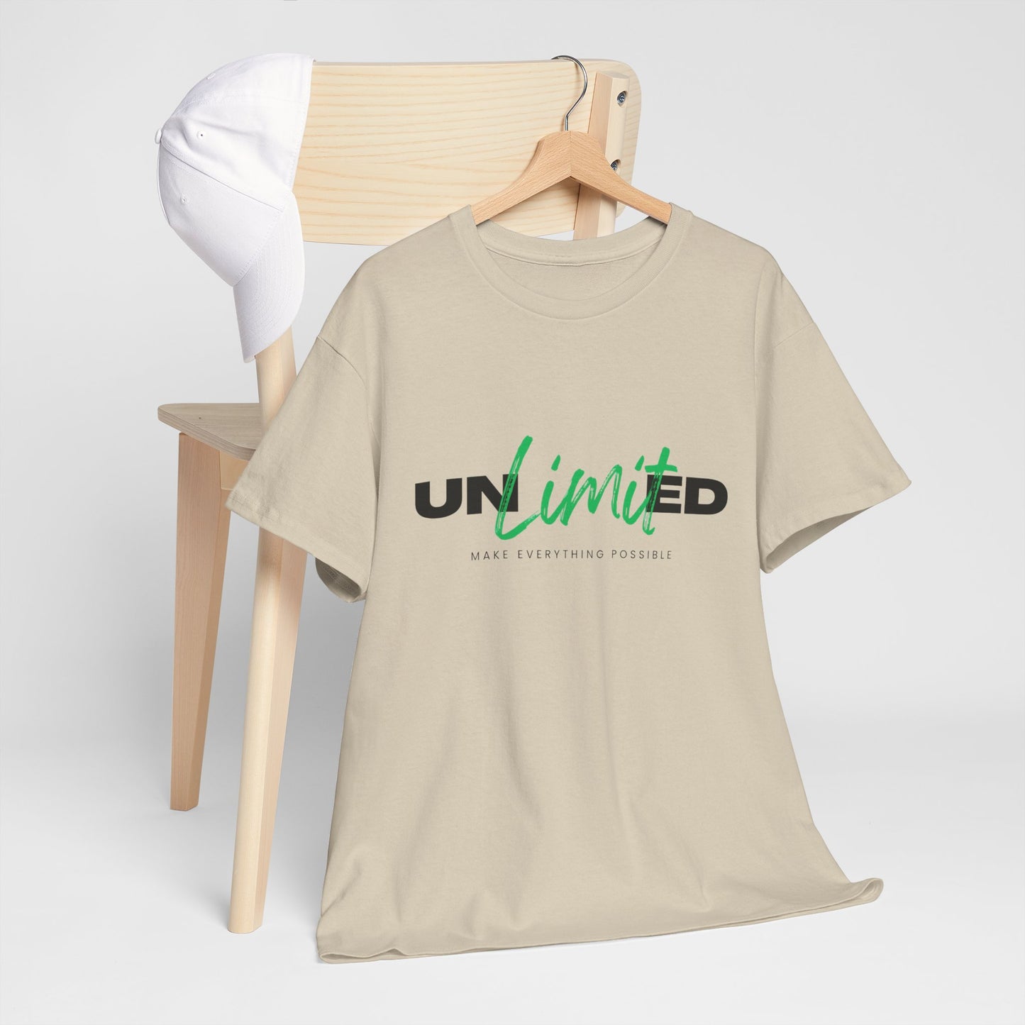 Unisex Cotton Tee - Unlimited Make Everything Possible Tee