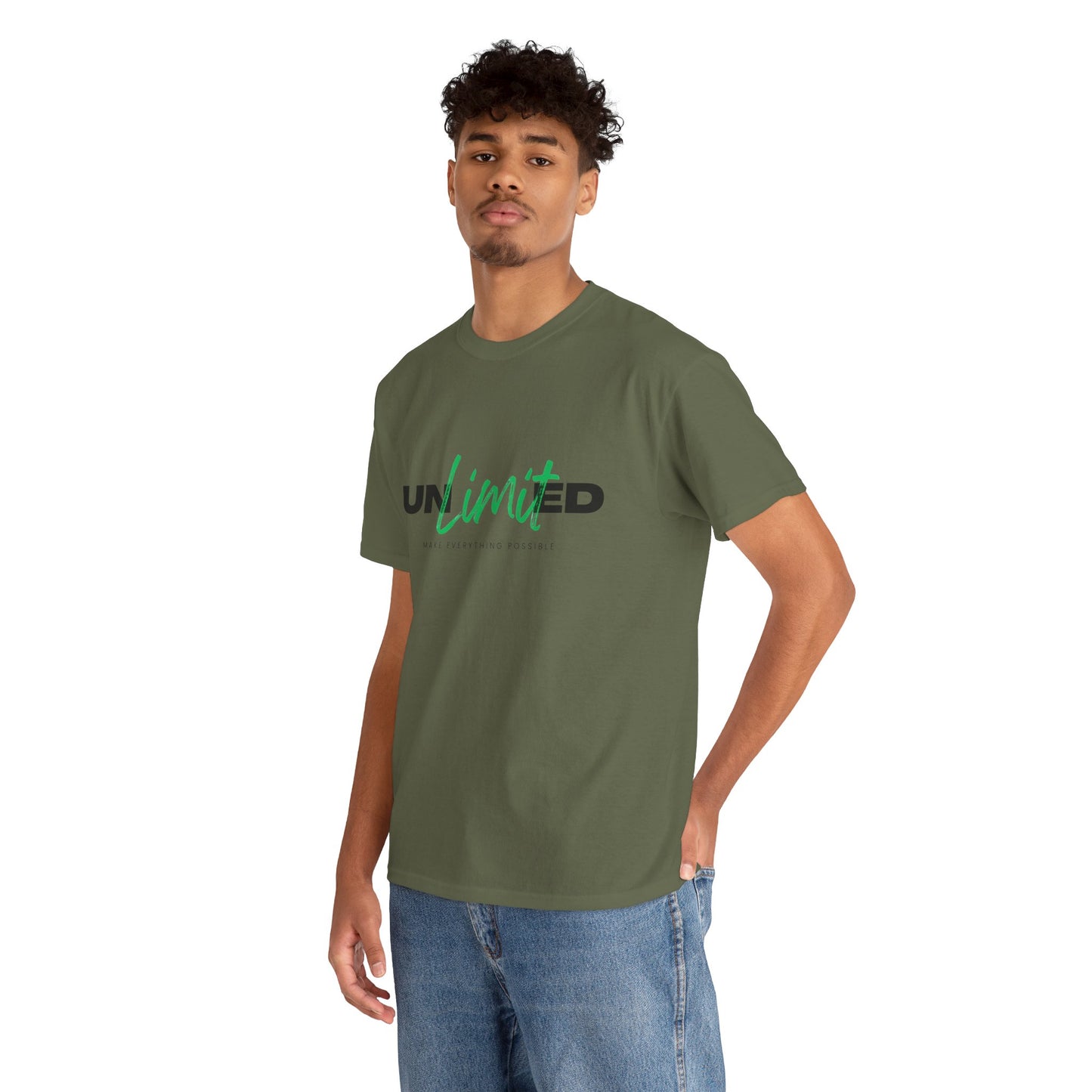 Unisex Cotton Tee - Unlimited Make Everything Possible Tee