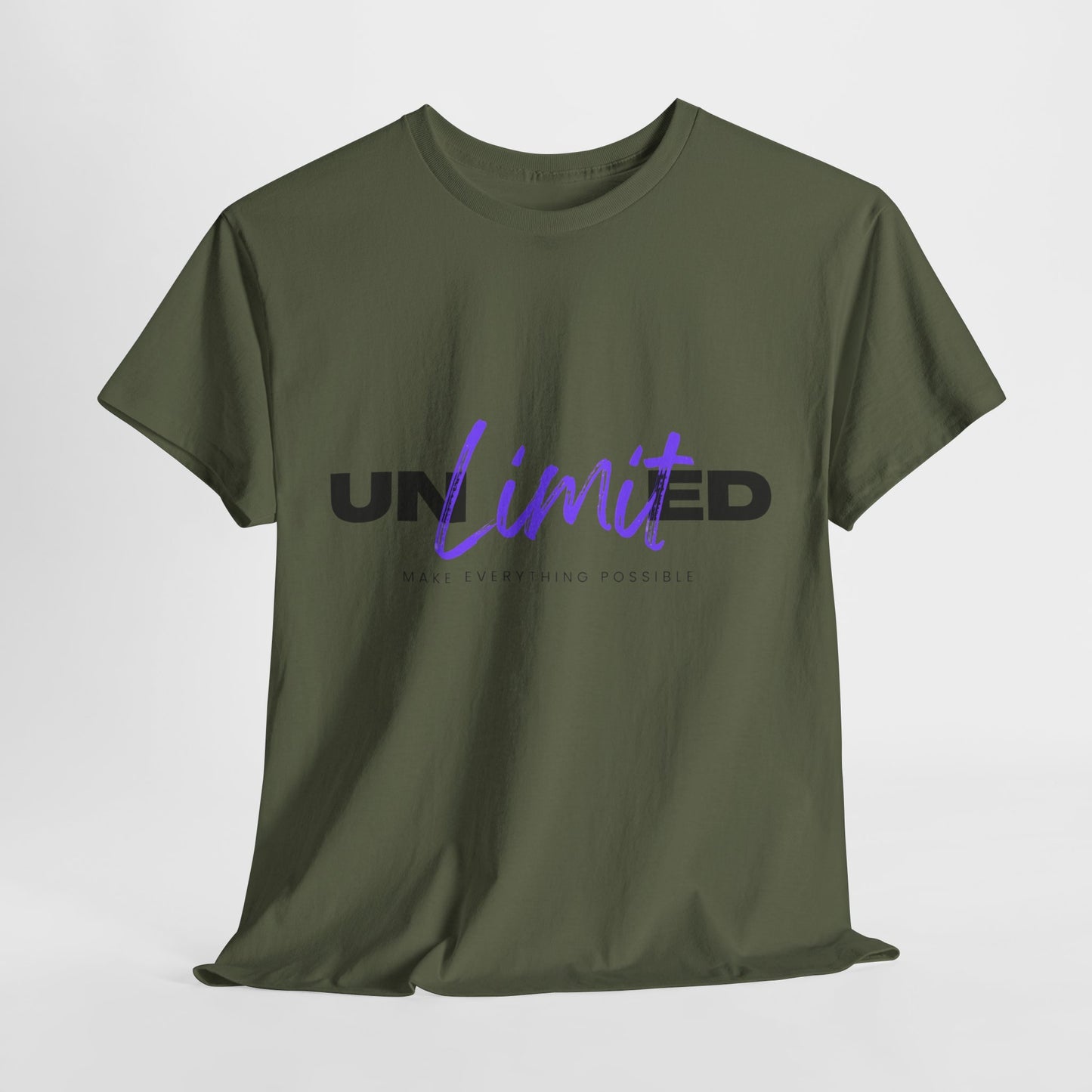 Unlimited Vibe Unisex Cotton Tee | Casual Wear, Gift for Friends, Motivational Shirt, Summer Style, Birthday Gift