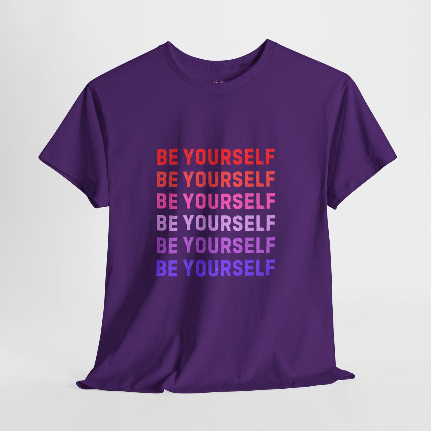 Bold Unisex Tee - Be Yourself Graphic Design