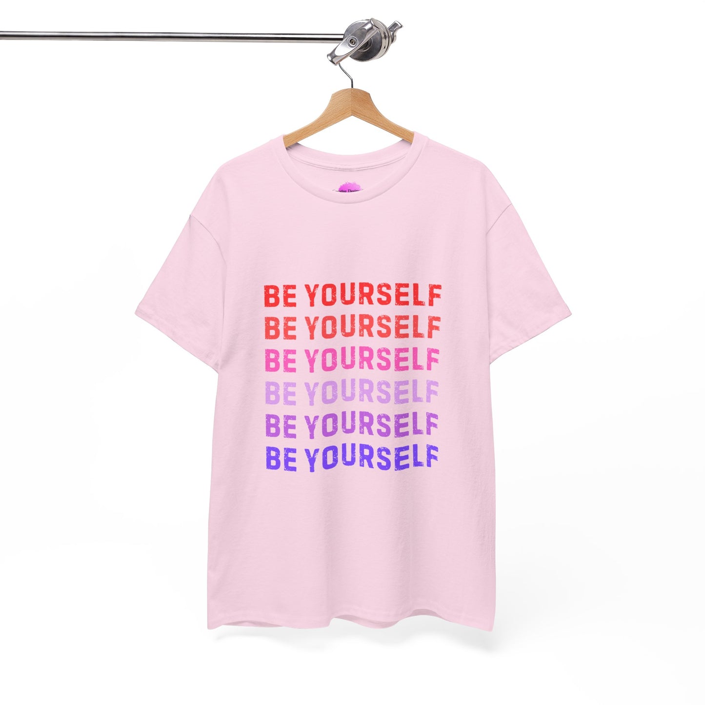 Bold Unisex Tee - Be Yourself Graphic Design